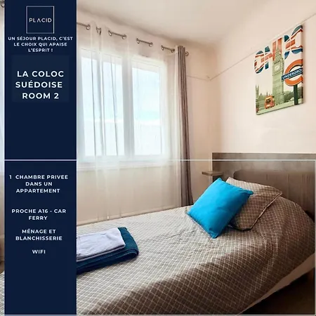 Daire La Coloc Suedoise Calais