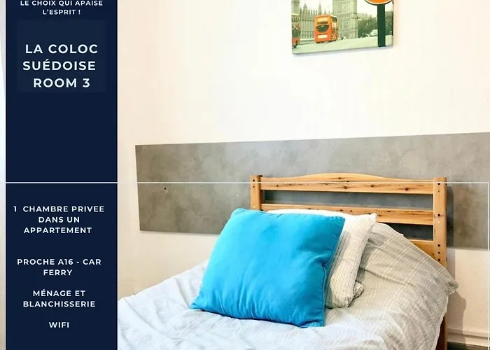 Hotel La Coloc Suédoise Calais